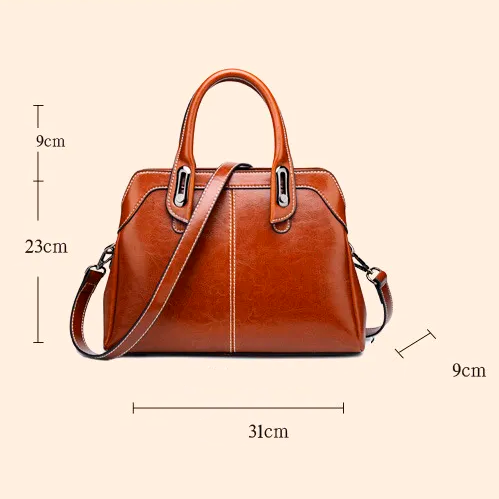 Taísla Leather Bag
