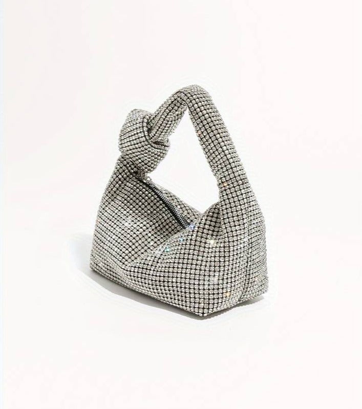 Fabiana Sparkle Baguette Bag
