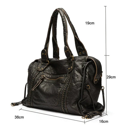 Leather Bag - Lysandra