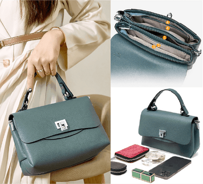 Compact Leather Bag - Melbourn