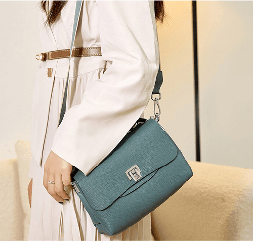 Compact Leather Bag - Melbourn