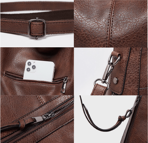 Leather Bag - Pietra