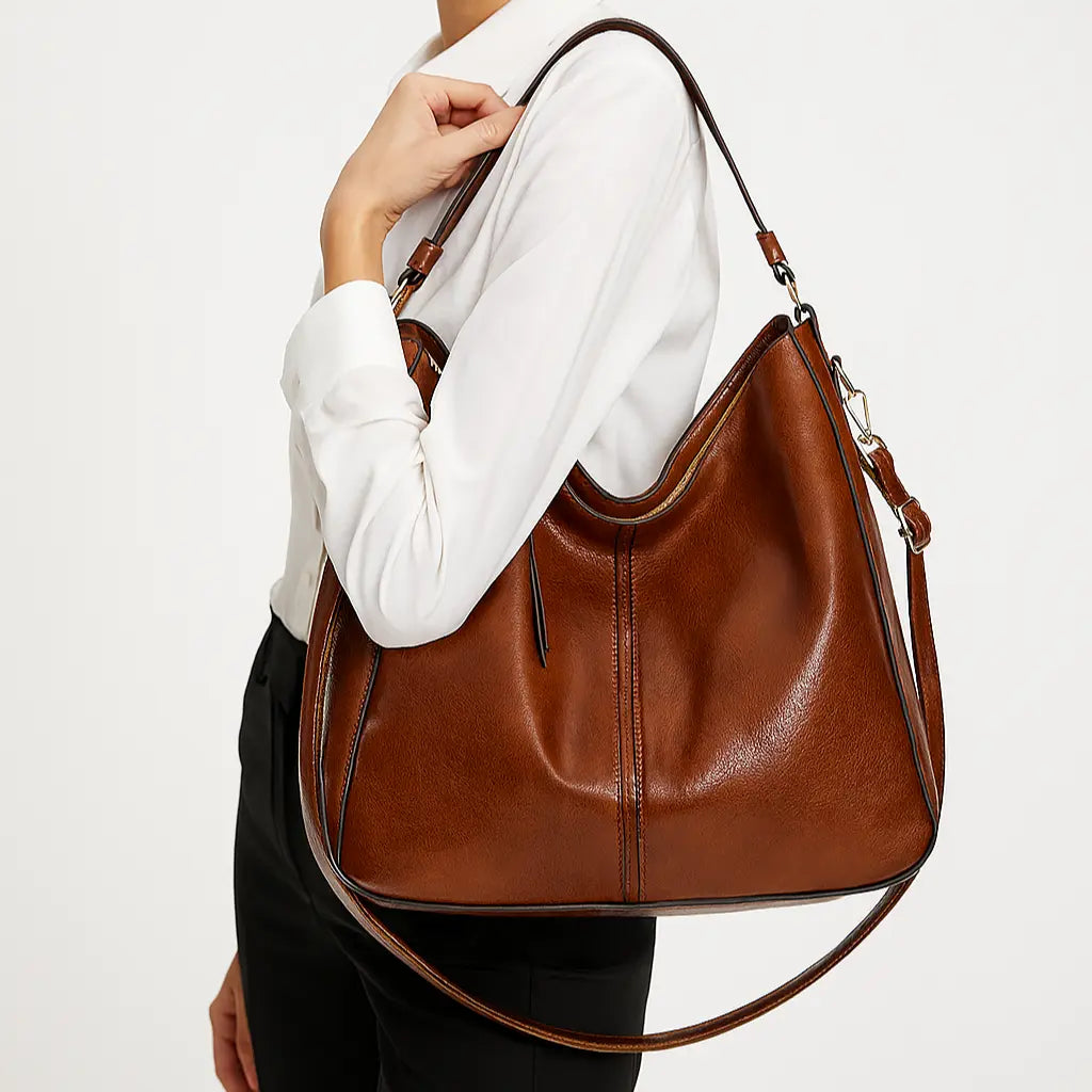 Leather Bag - Mila