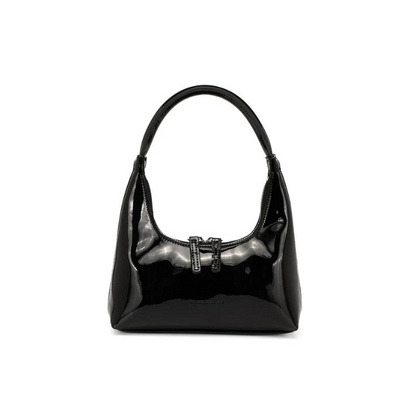 Aurora Leather Baguette Bag