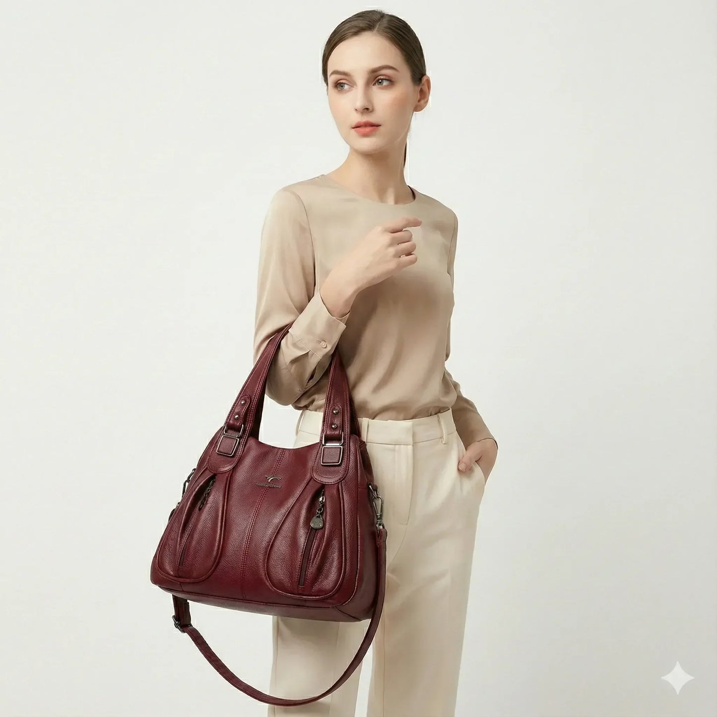 Leather Bag - Livia