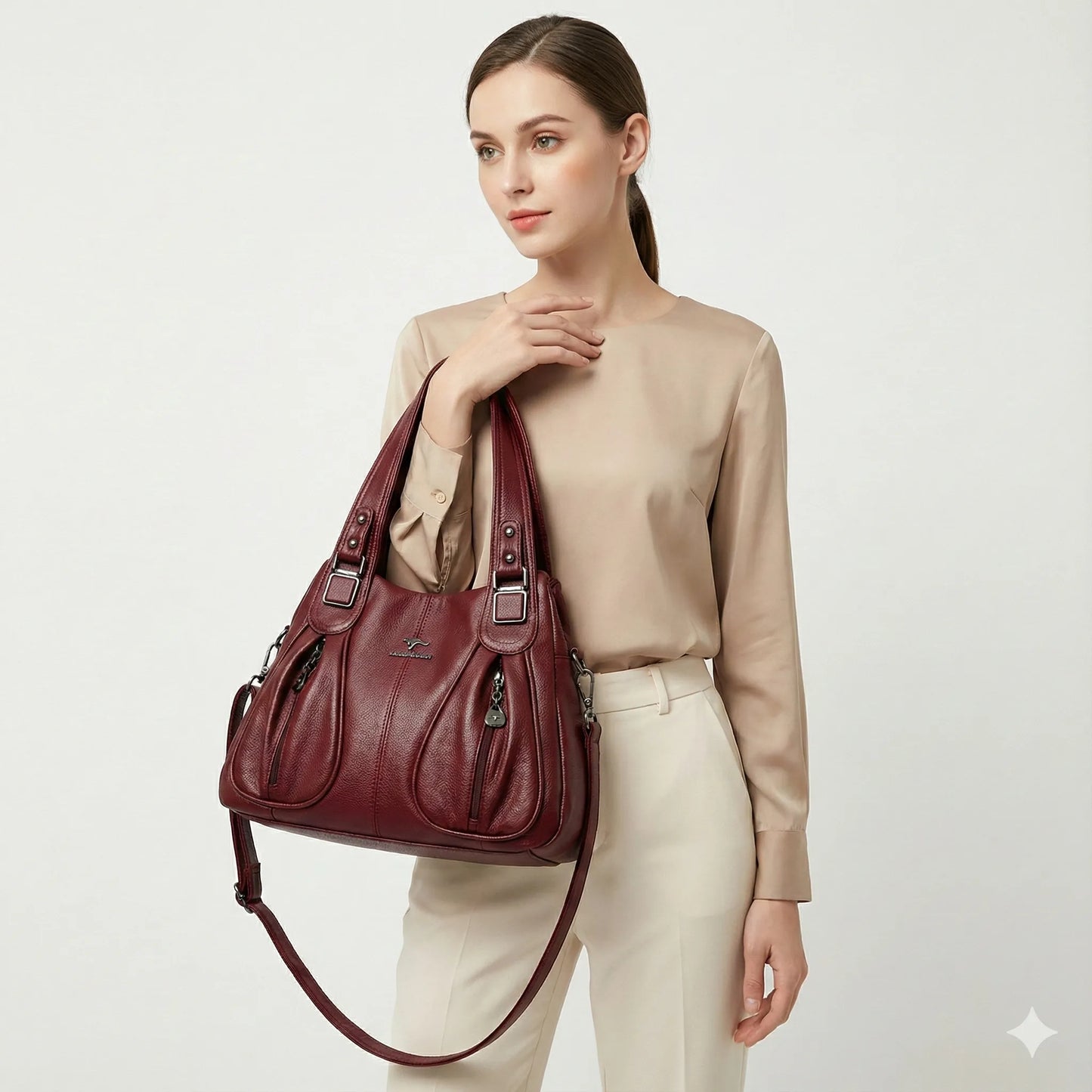 Leather Bag - Livia