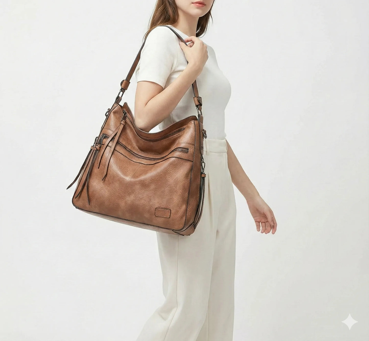 Leather Bag - Pietra