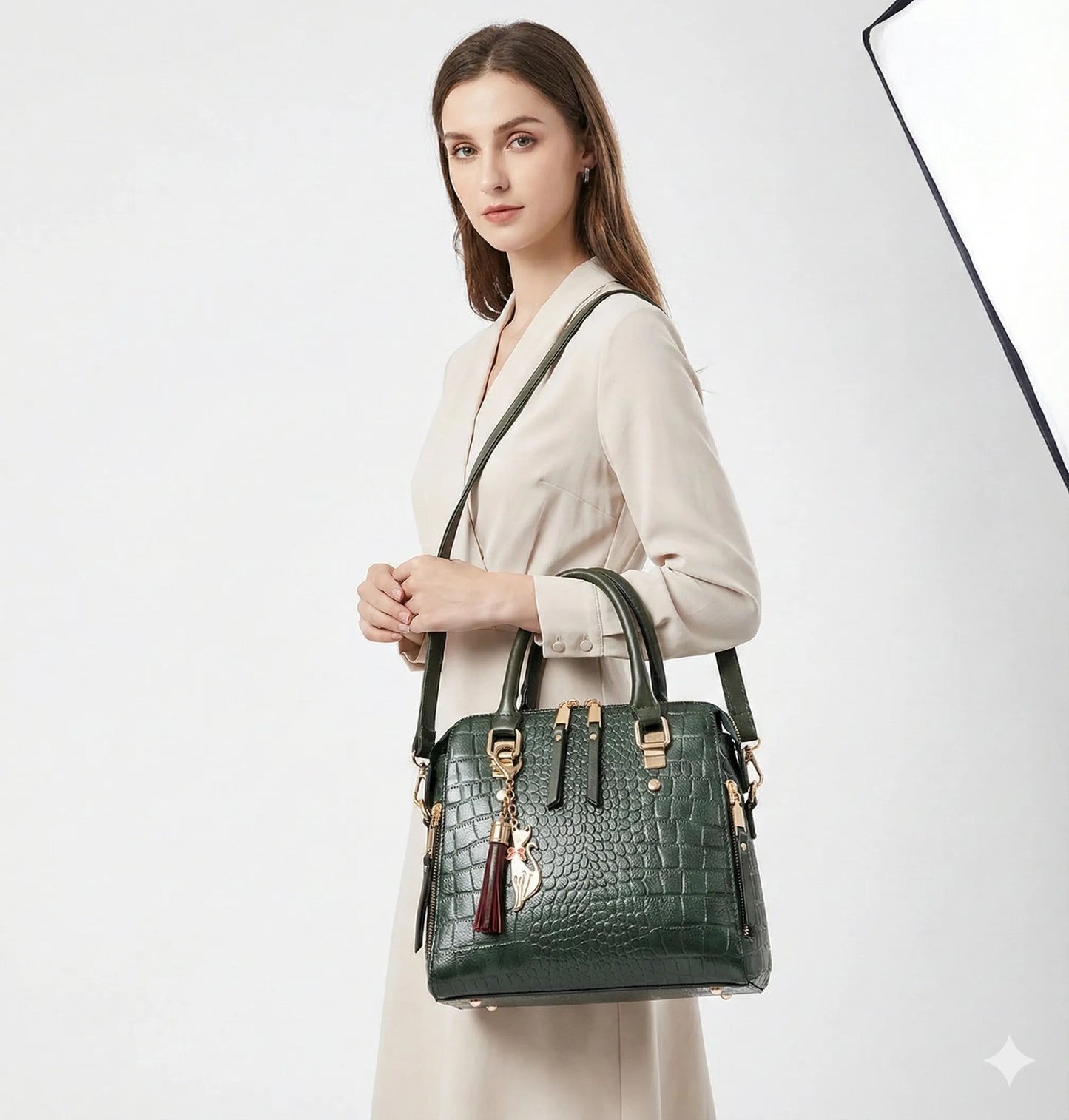 Leather Bag - Mia