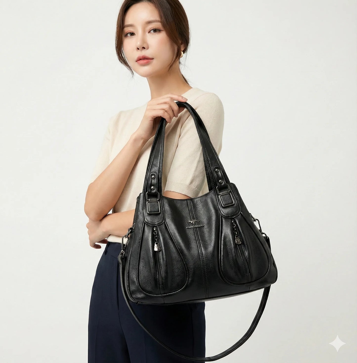 Leather Bag - Livia