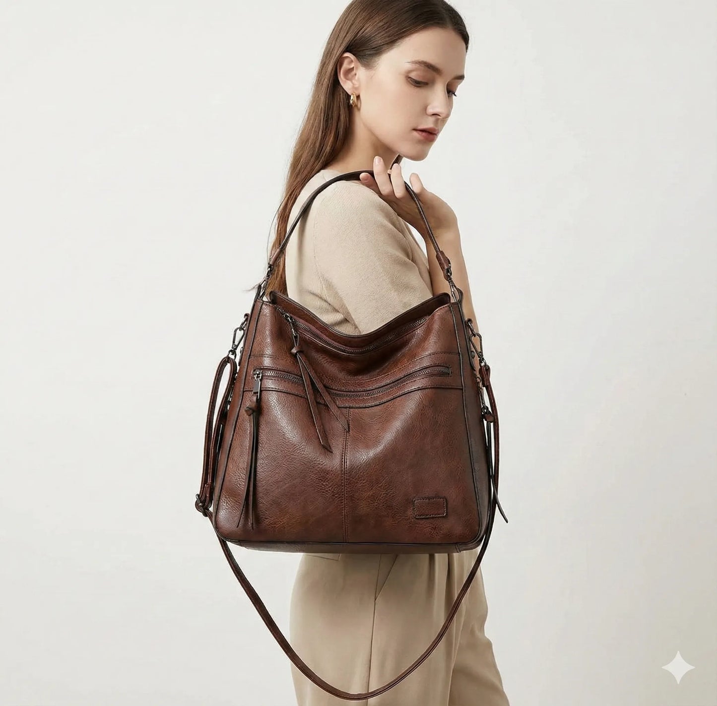 Leather Bag - Pietra