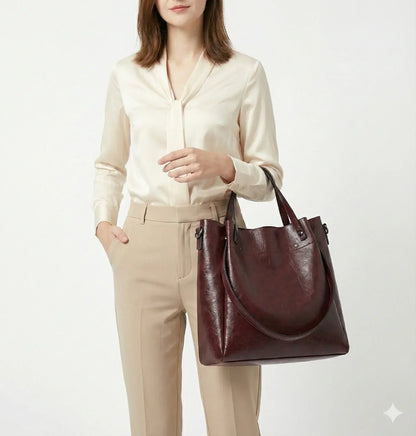 Leather Bag - Maelis