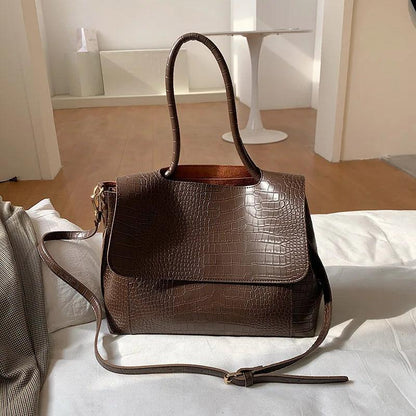 Leather Bag - Clove