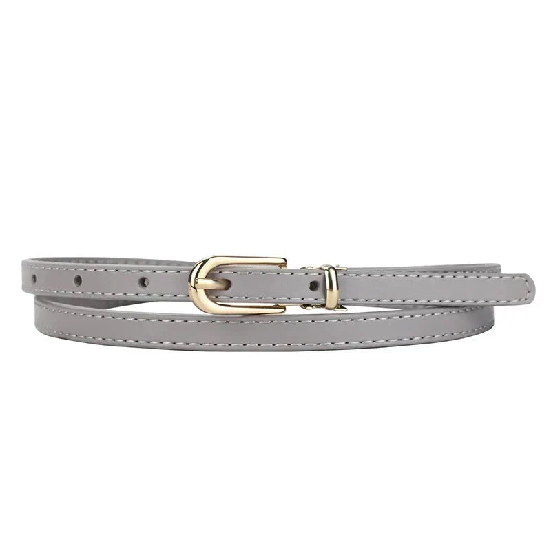 Women's Genuine Leather Belt - Élégance