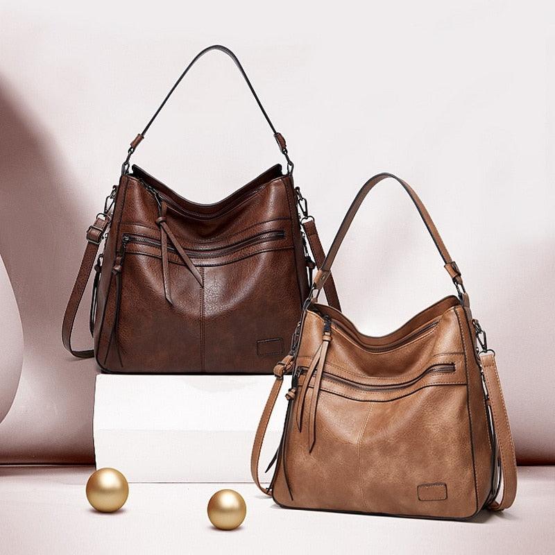 Leather Bag - Pietra