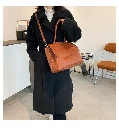 Leather Bag - Clove