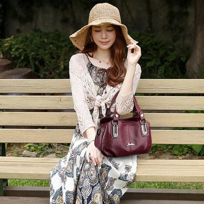 Leather Bag - Bianca