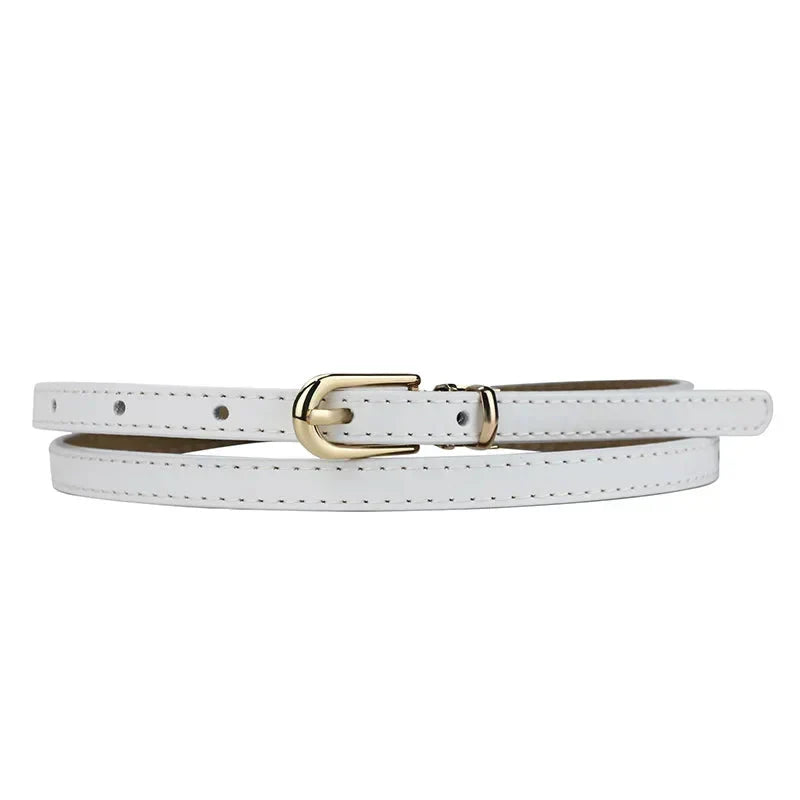 Women's Genuine Leather Belt - Élégance