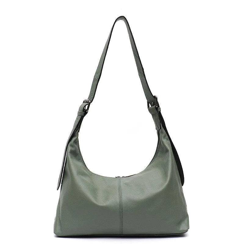 Messenger Style Leather Bag - Agatha