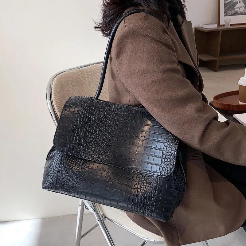 Leather Bag - Clove