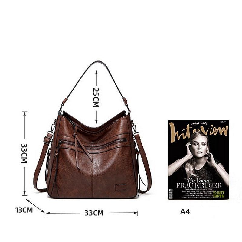 Leather Bag - Pietra