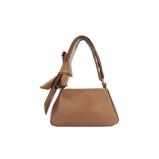 Leather Crossbody Bow Bag Hilda