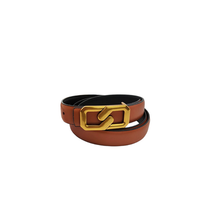 Women's Genuine Leather Belt - Amalfi