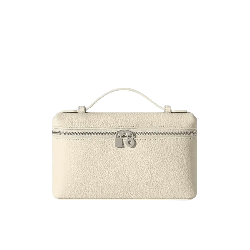 Small Pink Leather Tote Bag