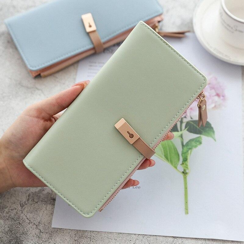 Women's Slim Leather Wallet - Louize