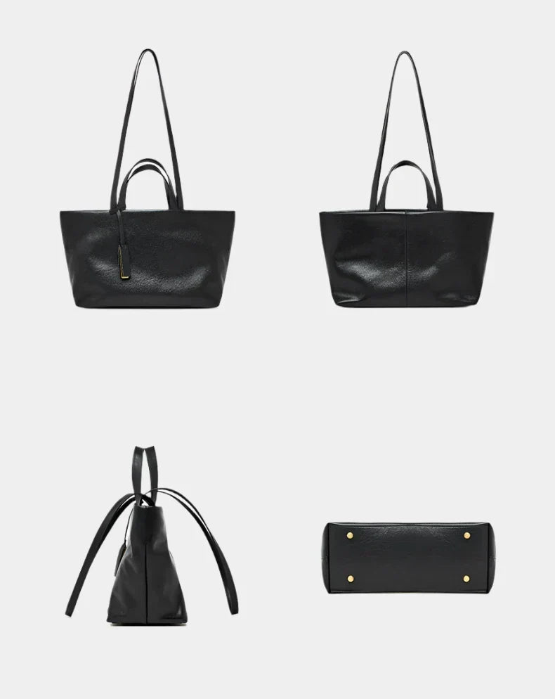 Leather Tote Bag Joana