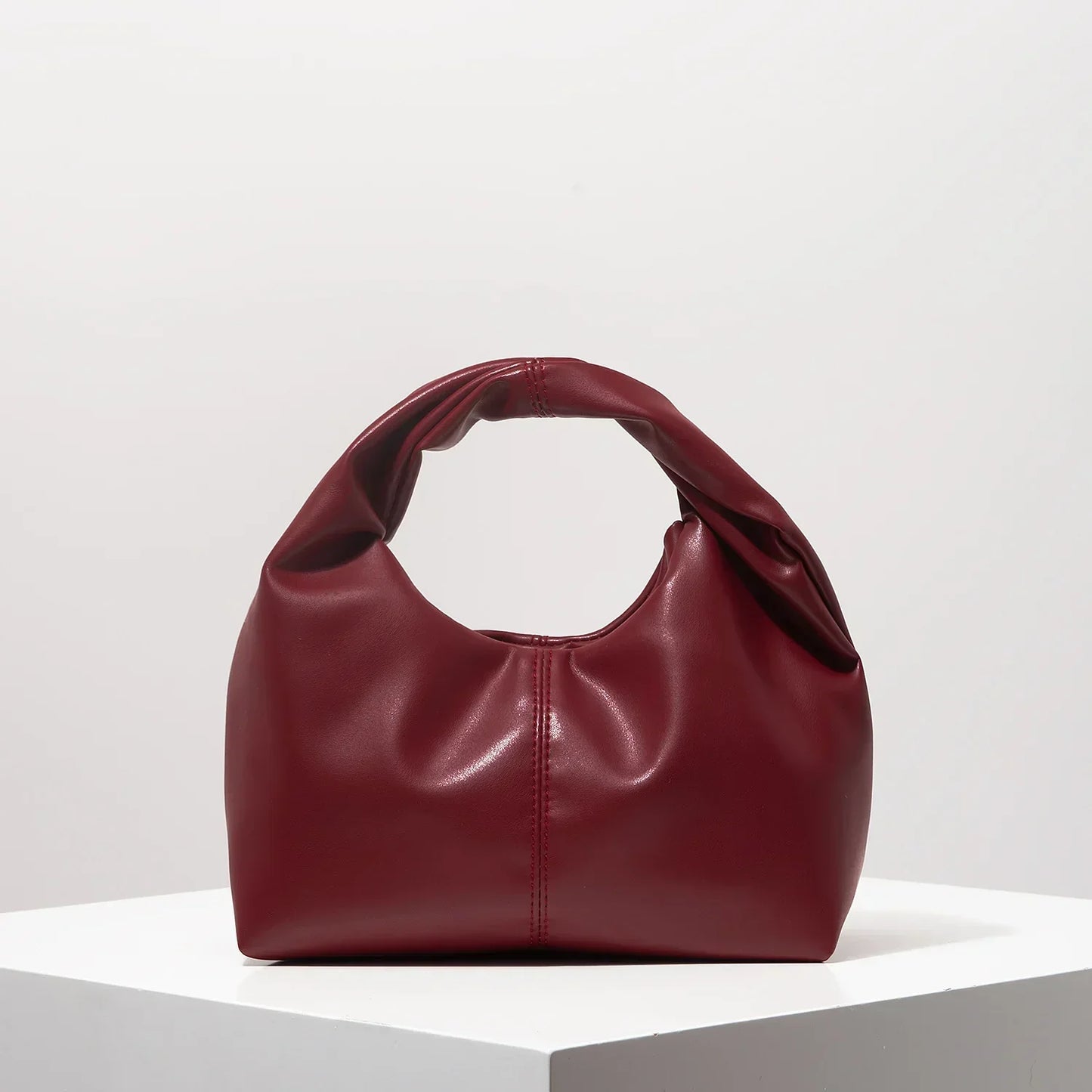 Mini Handbag Made in Leather - Clean