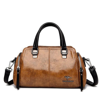 Leather Bag - Jade