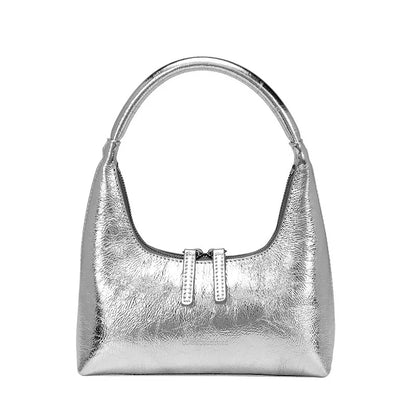 Aurora Leather Baguette Bag