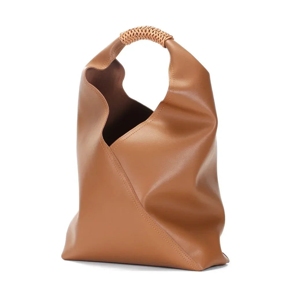 Rebeca Large Leather Shopping Bag