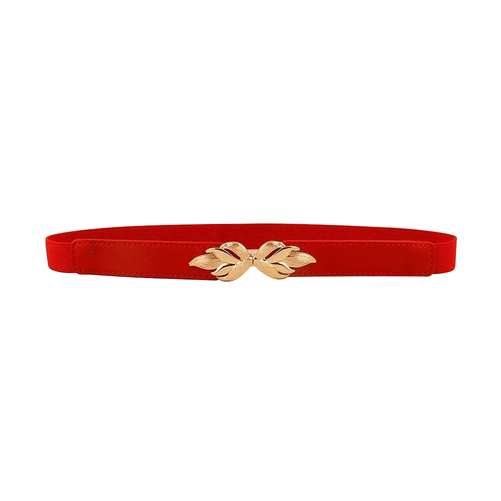 Women's Genuine Leather Belt with Elastic - Amour