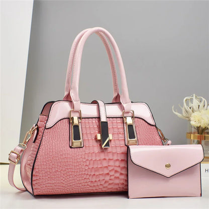 Bag and Wallet Kit in Leather - Vian