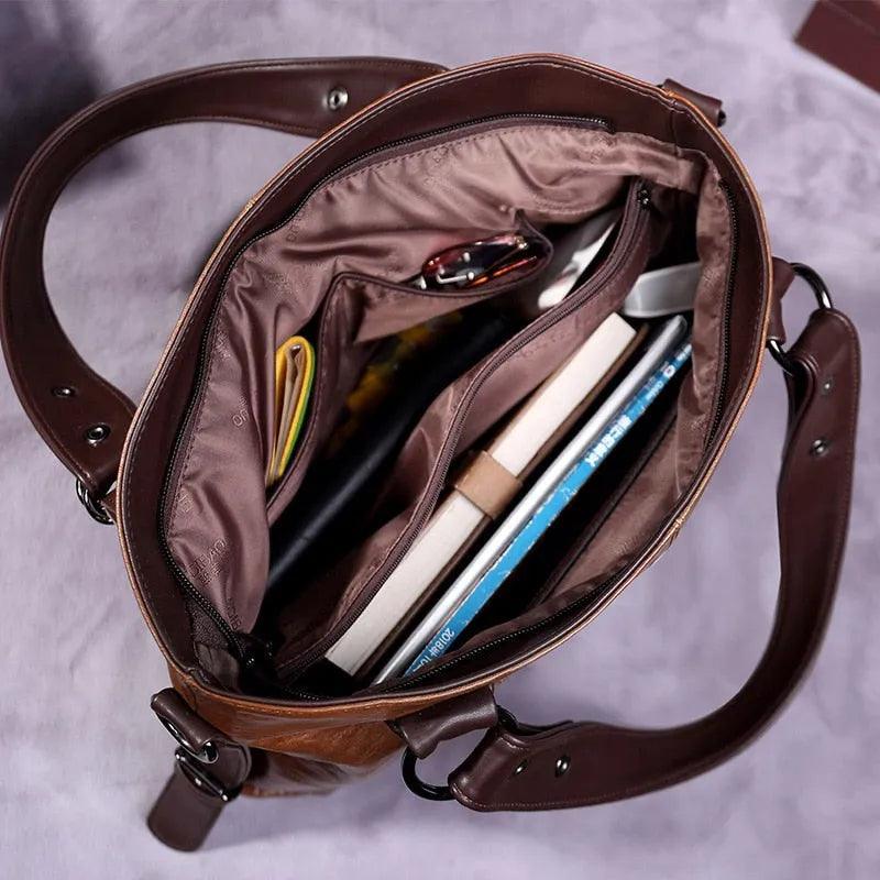 Leather Bag - Olivia