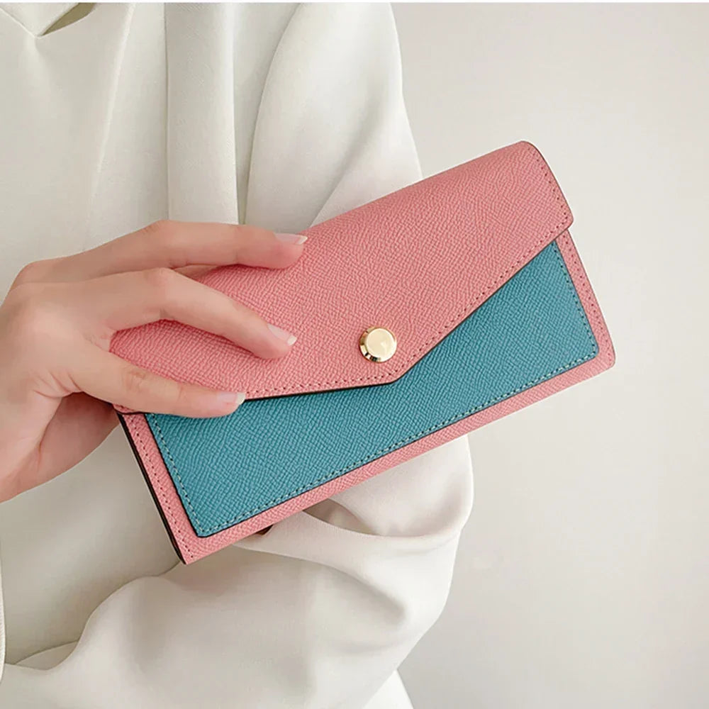 Women's Genuine Leather Envelope Wallet - Prestige
