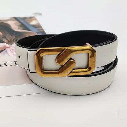 Women's Genuine Leather Belt - Amalfi