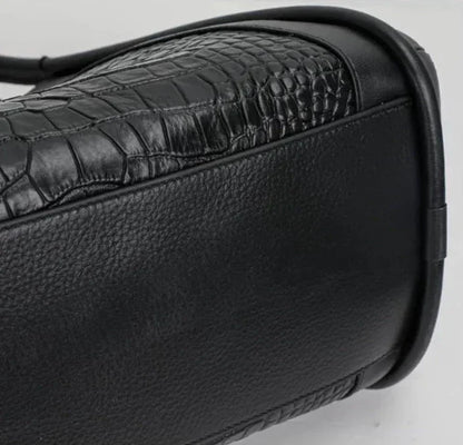 Chloe Croco Medium Leather Bag