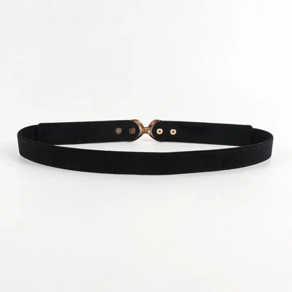 Women's Genuine Leather Belt with Elastic - Amour