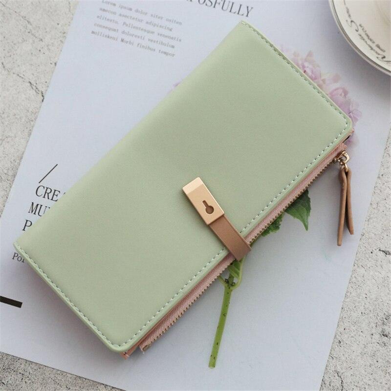 Women's Slim Leather Wallet - Louize