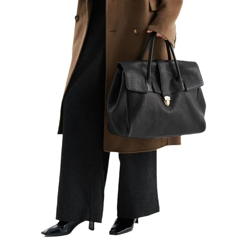 Gabrielle Leather Tote Bag