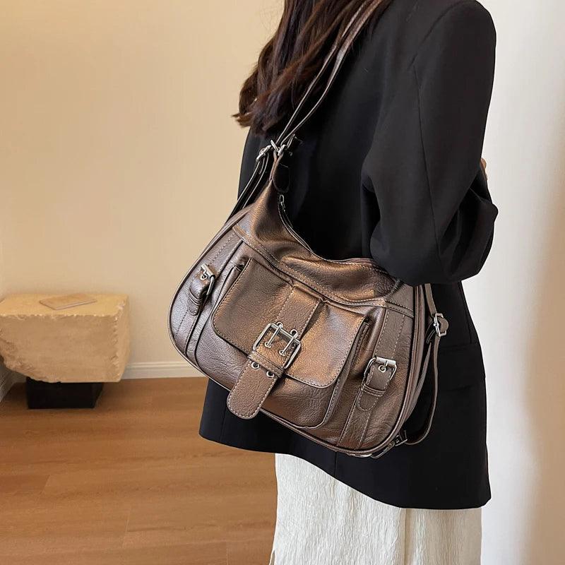 2-in-1 Leather Bag - Sofia