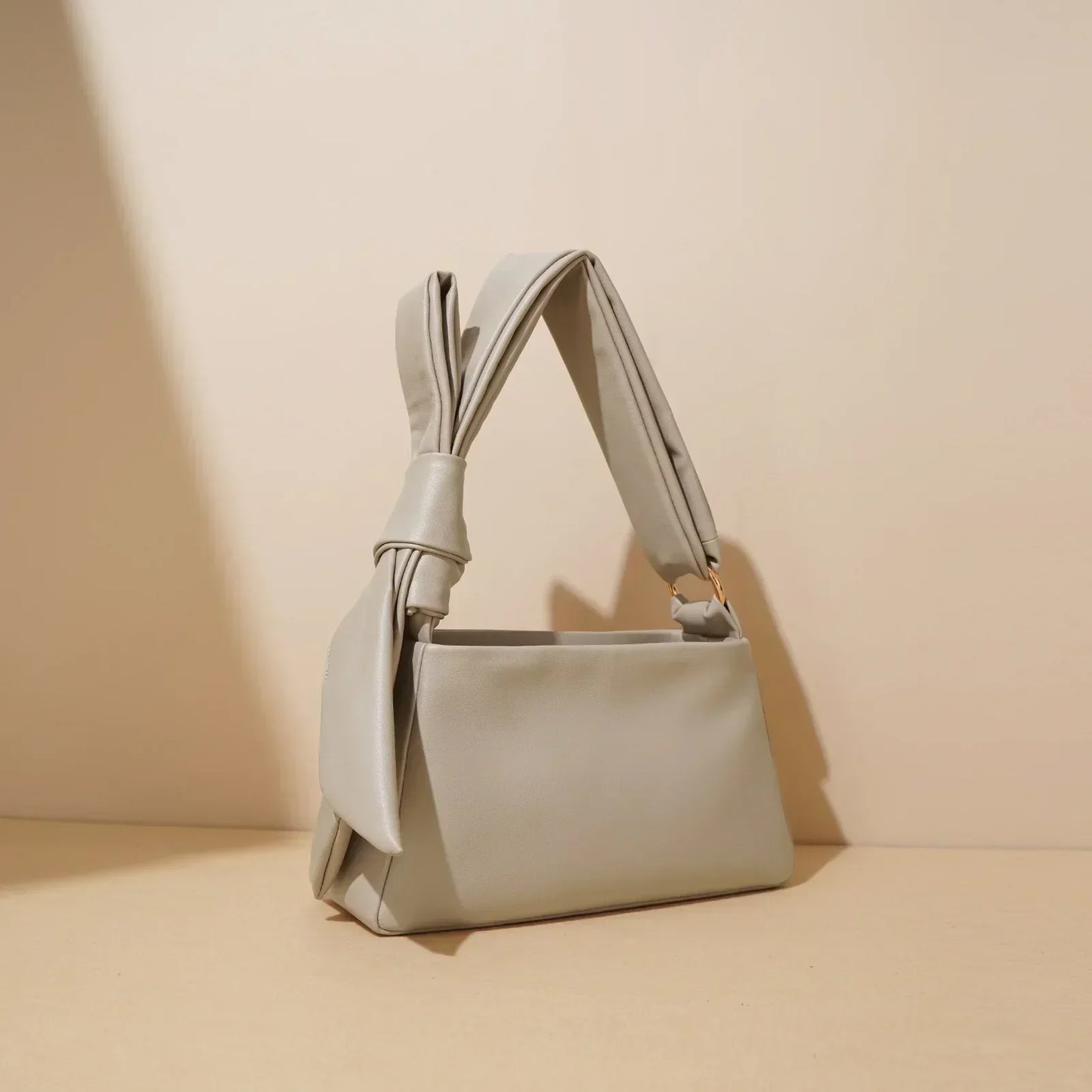 Leather Crossbody Bow Bag Hilda