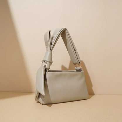 Leather Crossbody Bow Bag Hilda