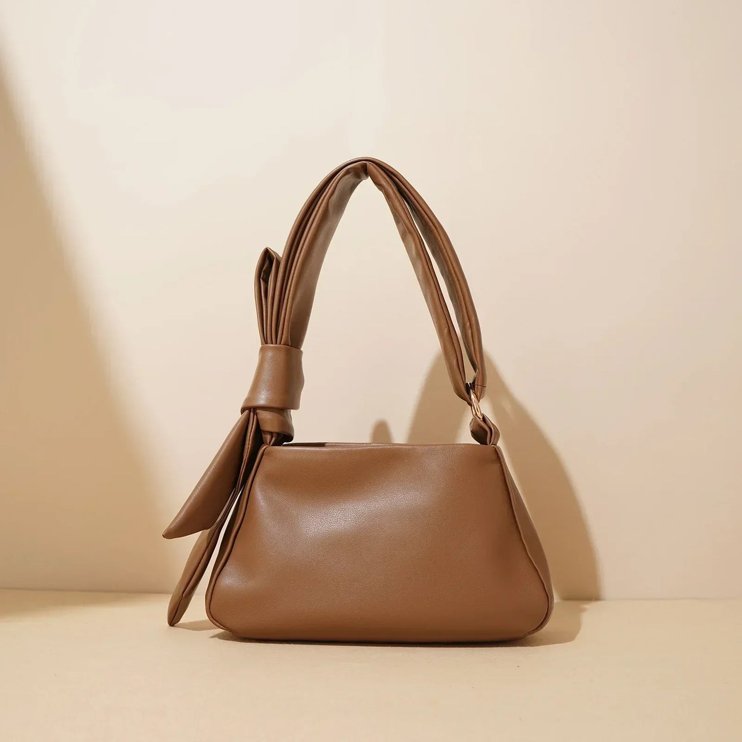 Leather Crossbody Bow Bag Hilda