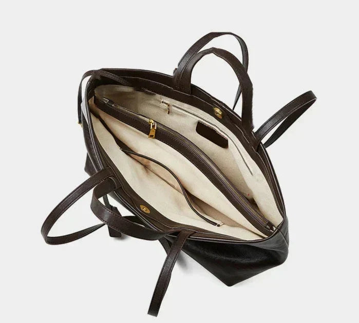 Leather Tote Bag Joana