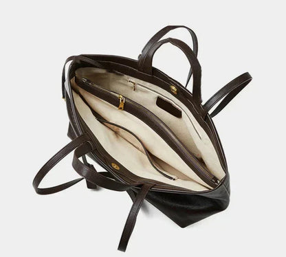 Leather Tote Bag Joana
