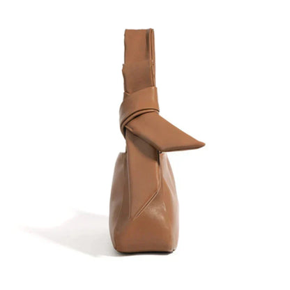 Leather Crossbody Bow Bag Hilda