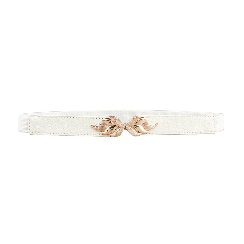 Women's Genuine Leather Belt with Elastic - Amour